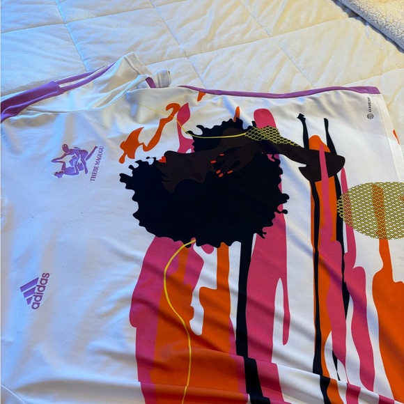 Adidas &Thebe Magugu Plus Size Short Set - Picture 4 of 16